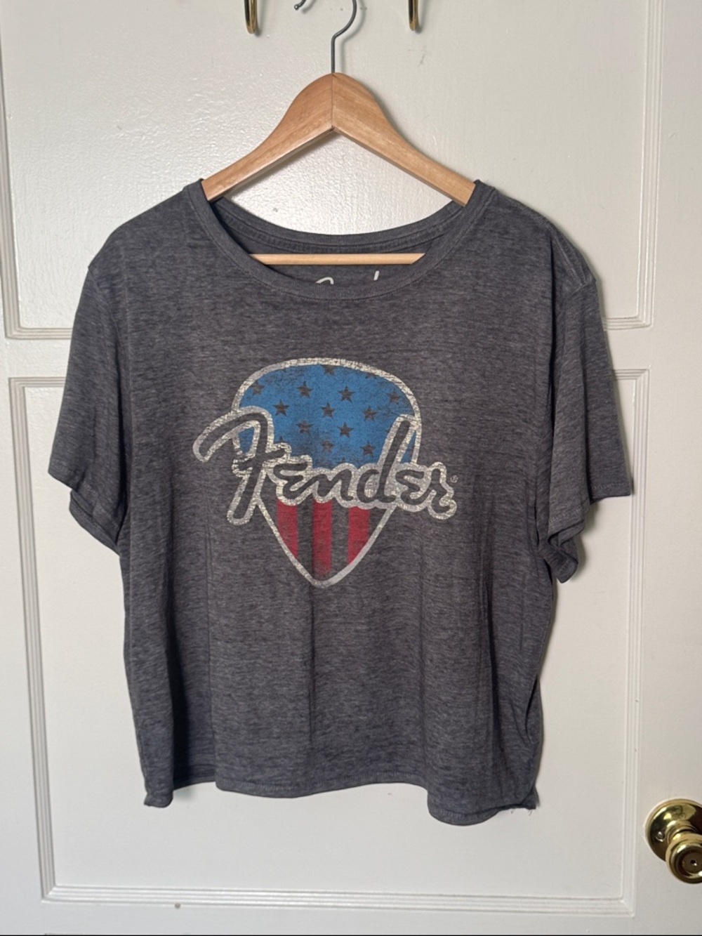 Fender x Lucky Collab Womens Crop Tee